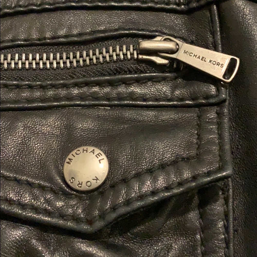 Mk Leather Jacket - image 2